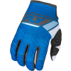 Fly RACING Kinetic Prix Kesztyűk - Világoskék/Szén színű