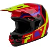 FLY RACING Kinetic Scrap ifjúsági bukósisak – piros/neonzöld/lila/fekete FLY RACING Sisakok és ruházat Sisakok és tartozékok Offroad sisakok