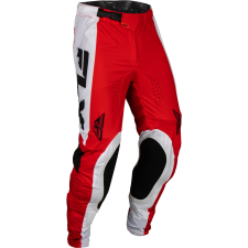 FLY RACING Lite 2024 motokrossz nadrág piros-fehér-fekete motoros nadrág