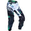 FLY RACING Lite Hydrogen nadrág fekete/fehér/türkiz, 28-as méret FLY RACING Sisakok és ruházat Kiegészítő ruha