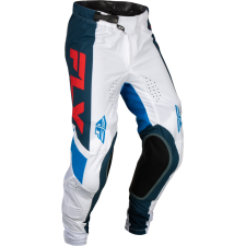 Fly RACING Lite Nadrág - Piros/Fehér/Sötétkék motoros nadrág