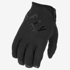 Fly racing szélálló kesztyű - fekete motoros kesztyű
