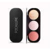  Focallure Blush & Highlighter, highlighter és bronzosító paletta, 03-as árnyalat