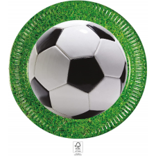 Focis Soccer Field papírtányér 8 db-os 23 cm FSC party kellék