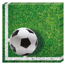 Focis Soccer Field szalvéta 20 db-os 33x33 cm party kellék