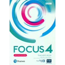  Focus 4 Teacher&#039;s Book with App 2nd Edition nyelvkönyv, szótár