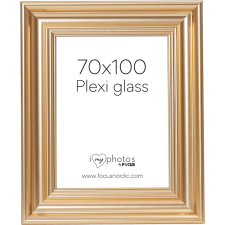 Focus Képkeret - Charleston Gold (70x100) plexiüveg fényképkeret