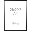 Focus Képkeret - Rock - Fekete (21x29,7) (A4)