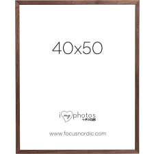 Focus Soul képkeret - diófa furnér (40x50) fényképkeret