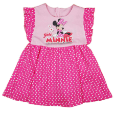  Fodros ujjú pamut nyári kislány ruha Minnie egér mintával - 104-es méret lányka ruha