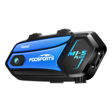 Fodsports M1-S Plus motorkerékpár intercom (fekete) sisakbeszélő