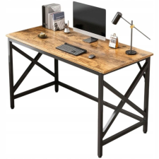 Fodym IPARI SZÁMÍTÓGÉPASZTAL RUSZTIKUS MUNKAASZTAL FÉMKERET íróasztal