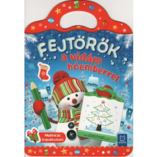 Foglalkoztató: Fejtörők a vidám hóemberrel - Matricás foglalkoztató gyermek- és ifjúsági könyv