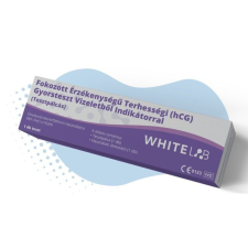  Fokozott Érzékenységű Terhességi (hCG) Gyorsteszt Vizeletből - Whitelab 1 db gyógyászati segédeszköz