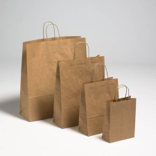  Folia Ajándéktasak papír 24x12x31cm (20db/cs)125g Natúr ajándéktasak