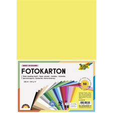 Folia Dekorkarton, A4, 300 g, 25x2 lap, FOLIA, vegyes színek (FL6145099) kreatív papír