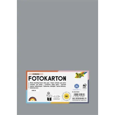 Folia Dekorkarton, A4, 300 g, 50 lap, FOLIA, kőszürke kreatív papír