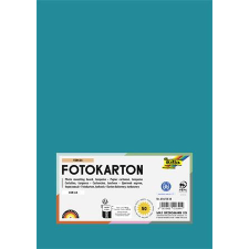 Folia Dekorkarton, A4, 300 g, 50 lap, FOLIA, türkiz (FL6145038) kreatív papír