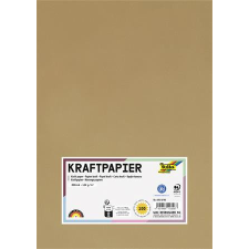 Folia Kraft papír, A4, 120 g, 100 lap, FOLIA (FL691498) kreatív papír