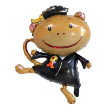  Fólia lufi – Ballagás – Majom party kellék