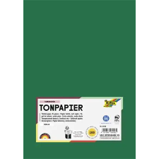 Folia Színes papír, A4, 130 g, 100 lap, FOLIA, fenyőzöld kreatív papír