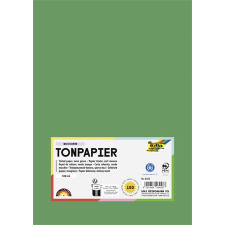 Folia Színes papír, A4, 130 g, 100 lap, FOLIA, mohazöld (FL6453) kreatív papír