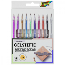 Folia zseléstoll készlet 10 db - metál toll