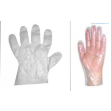  Fóliakesztyű PE 100 db-os védőkesztyű