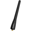 Foliatec Sport Alu antenna, fekete, 10,5 cm