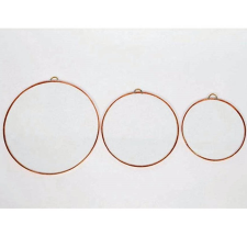  Fóliázott üveg 3mm kör 10cm dekorálható tárgy