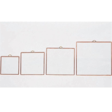 Fóliázott üveg 3mm négyszög 12cm x 12cm dekorálható tárgy