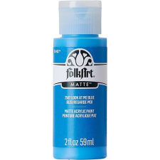 Folkart Akrilfesték - matt - 59 ml - Look At Me Blue - Acrylic Matte (1 db) akrilfesték