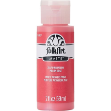 Folkart Akrilfesték - matt - 59 ml - Pink Melon - Acrylic Matte (1 db) akrilfesték