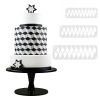  Fondant kiszúró - Geometrikus minták - Rombusz