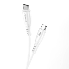 Foneng USB-C-USB-C kábel Foneng X73, 60W, 1m (fehér) kábel és adapter