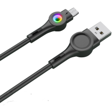 Foneng X59 USB-A - MicroUSB adat- és töltőkábel 1m fekete (6970462516064) (6970462516064) kábel és adapter