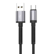 Foneng X83 USB-A - USB-C töltőkábel 1m fekete-ezüst (6970462518464) (6970462518464) kábel és adapter