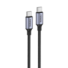 Foneng X95 USB-C - USB-C töltőkábel 1,2m fekete (X95 1.2m C-C) (X95 1.2m C-C) mobiltelefon kellék