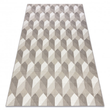  Fonott sizal flat szőnyeg 48624/686 TAKARÓKA 3D 160x230 cm lakástextília