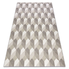 Fonott sizal flat szőnyeg 48624/686 TAKARÓKA 3D 160x230 cm lakástextília