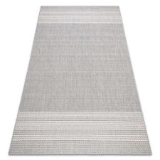 Fonott sizal flat szőnyeg 48829637 szürke 140x200 cm lakástextília
