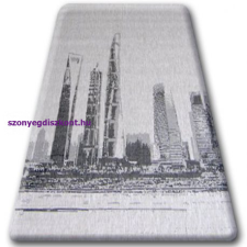  Fonott sizal floorlux szőnyeg 20240 ezüst / fekete 200x290 cm lakástextília