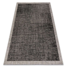 Fonott sizal floorlux szőnyeg 20401 fekete / ezüst 140x200 cm lakástextília