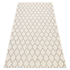 Fonott sizal szőnyeg boho 46211061 Lóhere Marokkói Trellis bézs 120x170 cm lakástextília