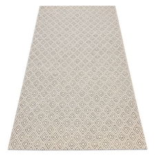 Fonott sizal szőnyeg boho 46299651 Gyémánt bézs 160x230 cm lakástextília