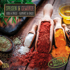 Food & Spices/Speisen und Gewürze 2024 naptár, kalendárium