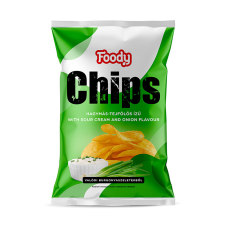 Foody chips hagymás-tejfölös - 75g előétel és snack