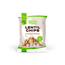 Foody Free Foody Free gluténmentes lencse chips sülthagymával 50 g reform élelmiszer