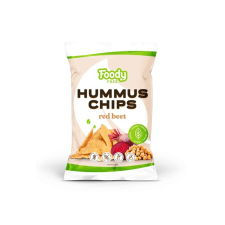 Foody Free gluténmentes hummus chips céklával 50 g előétel és snack