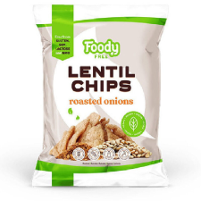 Foody Free gluténmentes lencse chips sülthagymával 50 g előétel és snack